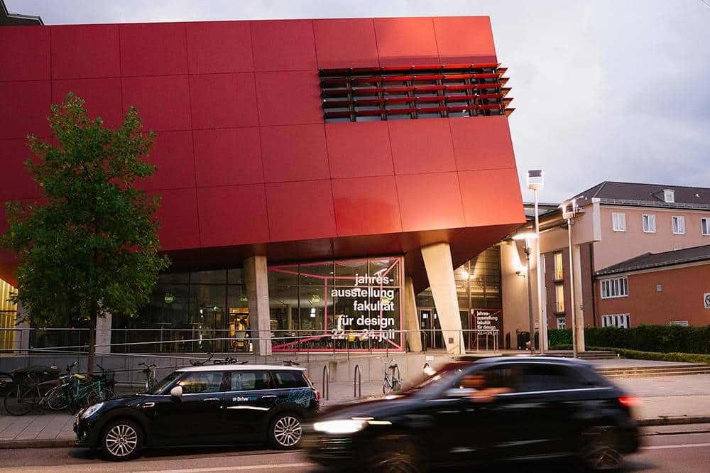 Vorschaubild mit der Hochschule München im Vordergrund.